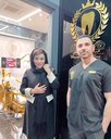 خانم آشا محرابی در کلینیک دندانپزشکی ماکان